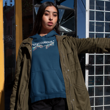 Load image into Gallery viewer, DMF ORIG: STAY CURIOUS UNISEX HOODIE