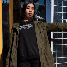 Load image into Gallery viewer, DMF ORIG: STAY CURIOUS UNISEX HOODIE