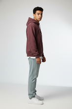 Load image into Gallery viewer, MAROON ACID WASH HOODIE