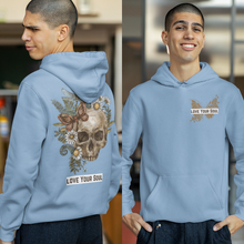 Load image into Gallery viewer, DMF OG: LOVE YOURSELF UNISEX HOODIE