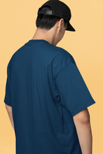Load image into Gallery viewer, SOLID: NAVY BLUE OVERSIZED T-SHIRT