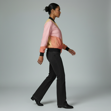 Load image into Gallery viewer, CORAL ABSTRACT BOMBER JACKET