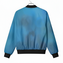 Load image into Gallery viewer, SMOKY BLUE BOMBER JACKET