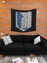 Load image into Gallery viewer, A.O.T WINGS OF FREEDOM TAPESTRY