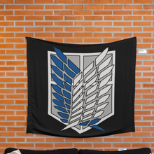 Load image into Gallery viewer, A.O.T WINGS OF FREEDOM TAPESTRY