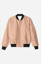Load image into Gallery viewer, BEIGE BOMBER JACKET
