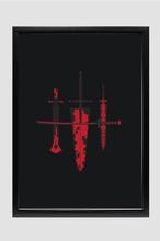 Load image into Gallery viewer, BLACK CLOVER ANIME SWORDS A4/A3 - dmonkeyfamily
