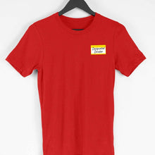 Load image into Gallery viewer, DESIGNATED DRINKER RED COLOR UNISEX T-SHIRT - dmonkeyfamily