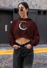 Load image into Gallery viewer, DIAMOND MADE CROP HOODIE - dmonkeyfamily
