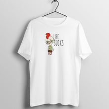 Load image into Gallery viewer, LIFE SUCKS - CHICKEN LITTLE - dmonkeyfamily