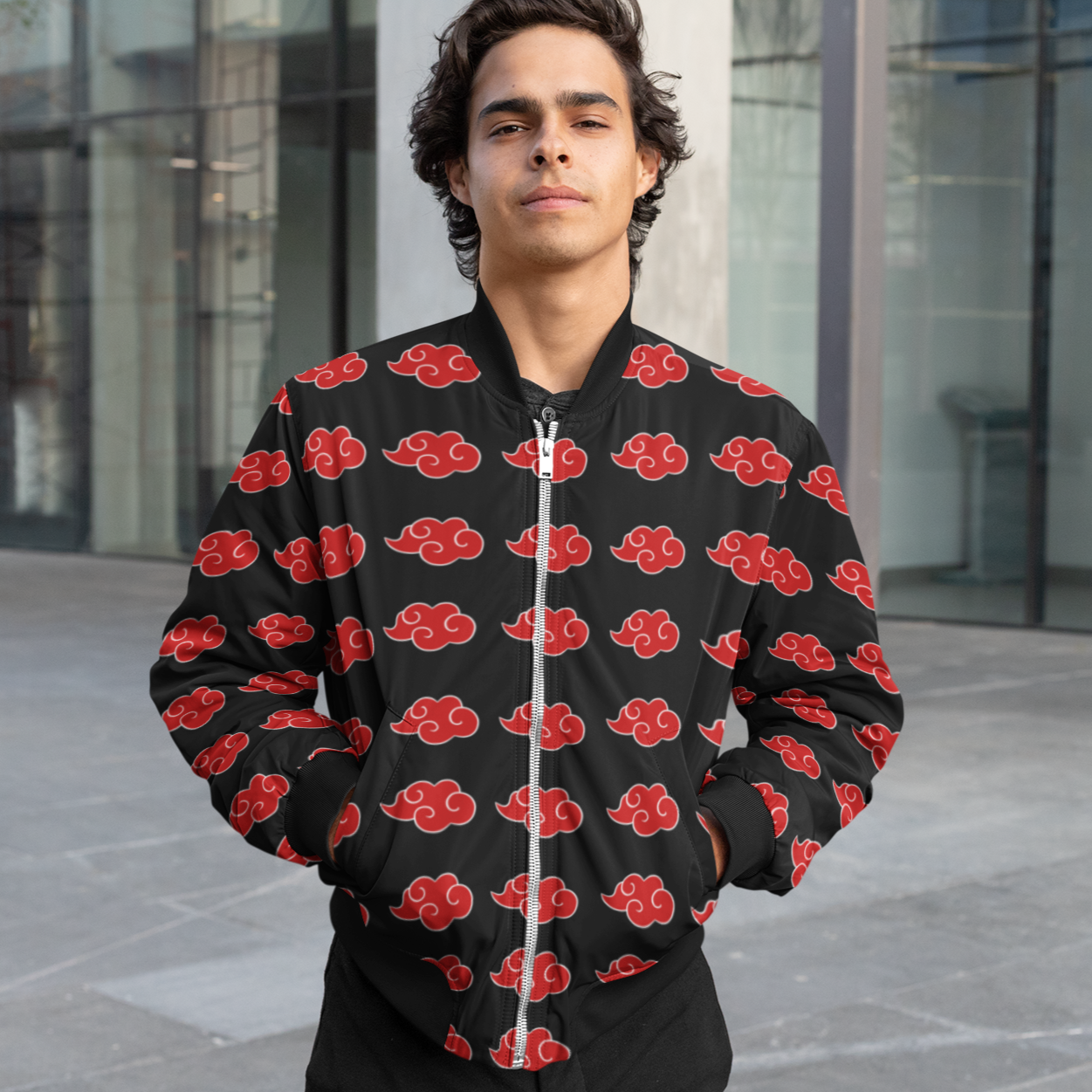 AKATSUKI CLOUD BOMBER JACKET Color – dmonkeyfamily