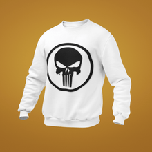 Load image into Gallery viewer, PUNISHER - WHITE AND RED - dmonkeyfamily