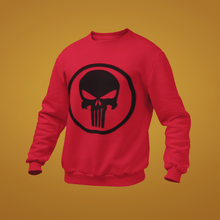 Load image into Gallery viewer, PUNISHER - WHITE AND RED - dmonkeyfamily