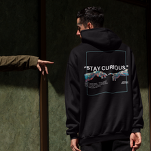 Load image into Gallery viewer, DMF ORIG: STAY CURIOUS UNISEX HOODIE
