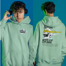 Load image into Gallery viewer, DMF OG: NEVER STOP EXPLORING: UNISEX HOODIE
