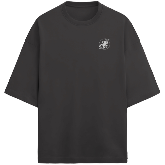 JOYBOY EMBROIDERED TERRY OVERSIZED T-SHIRT