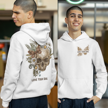 Load image into Gallery viewer, DMF OG: LOVE YOURSELF UNISEX HOODIE
