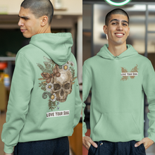 Load image into Gallery viewer, DMF OG: LOVE YOURSELF UNISEX HOODIE
