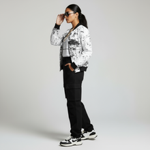 Load image into Gallery viewer, COLOR SPLASH BOMBER JACKET
