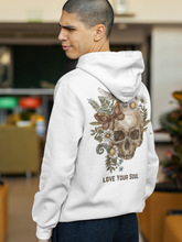 Load image into Gallery viewer, DMF OG: LOVE YOURSELF UNISEX HOODIE
