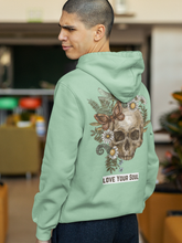 Load image into Gallery viewer, DMF OG: LOVE YOURSELF UNISEX HOODIE
