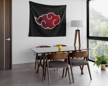 Load image into Gallery viewer, AKATSUKI SYMBOL TAPESTRY
