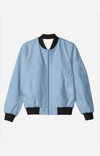Load image into Gallery viewer, BABY BLUE BOMBER JACKET
