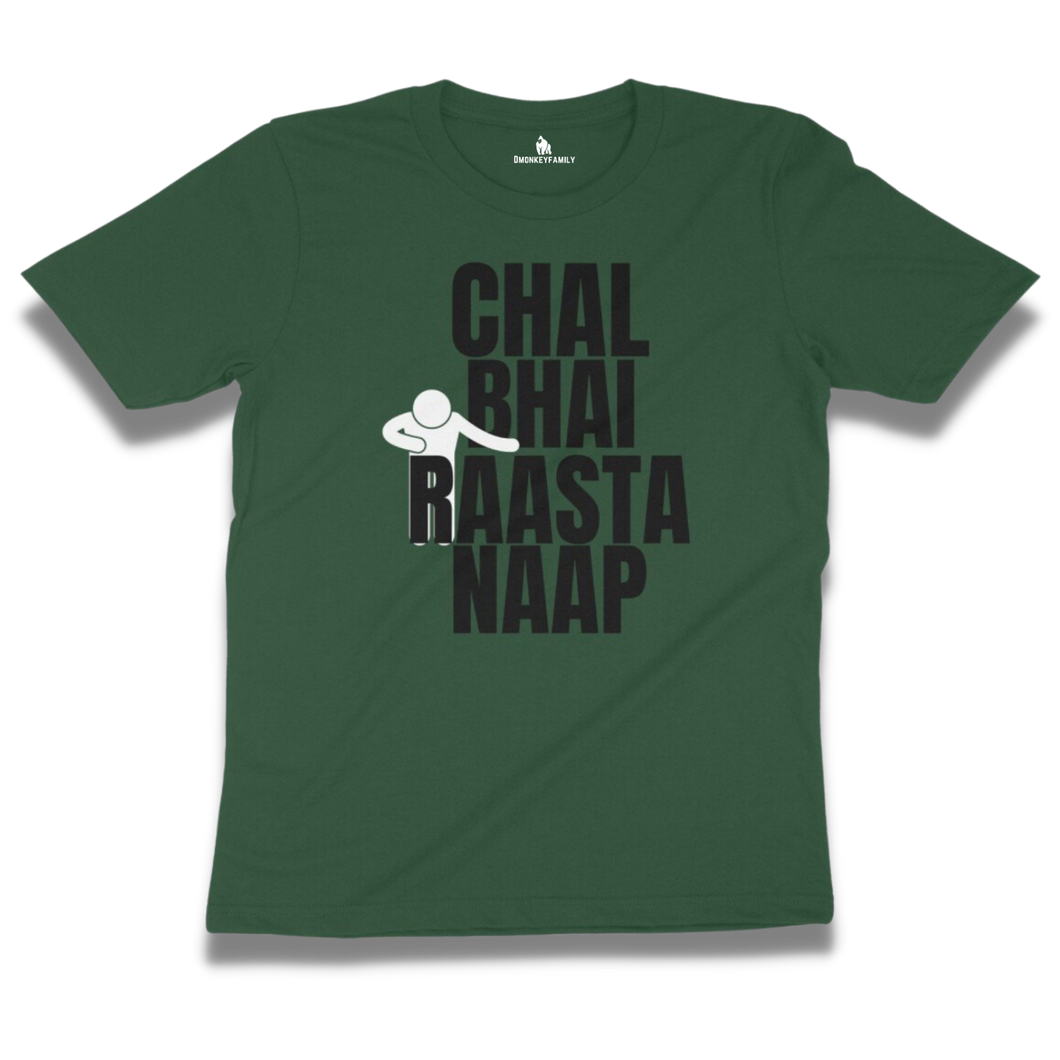 RAASTA NAAP ROUND NECK T-SHIRT - dmonkeyfamily