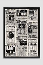 Load image into Gallery viewer, NEWSPAPER CUTTING OF MAGICIAN A3/A4 - dmonkeyfamily

