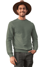 Load image into Gallery viewer, Olive Green Sweatshirt - dmonkeyfamily
