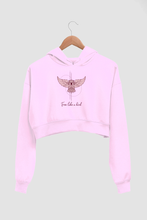 Load image into Gallery viewer, FREE LIKE A BIRD CROP HOODIE - dmonkeyfamily
