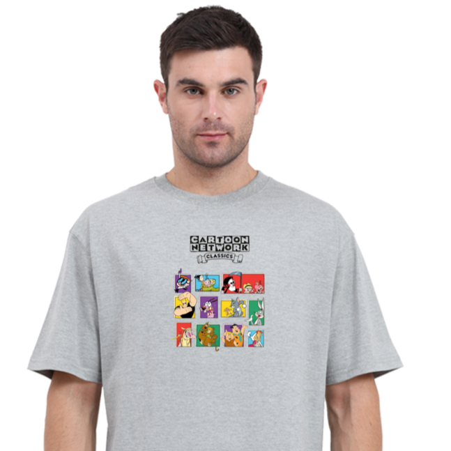 cartoon oversize t-shirt