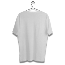 Load image into Gallery viewer, Melange Grey Half sleeves round neck unisex t-shirt - dmonkeyfamily
