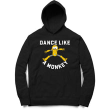 Load image into Gallery viewer, DANCE LIKE A MONKEY HOODIE - dmonkeyfamily
