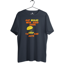 Load image into Gallery viewer, DROP KAR AAYE HALF SLEEVES T-SHIRT - dmonkeyfamily
