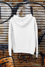 Load image into Gallery viewer, SOLID WHITE COLOR UNISEX HOODIE - dmonkeyfamily
