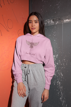 Load image into Gallery viewer, FREE LIKE A BIRD CROP HOODIE - dmonkeyfamily

