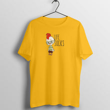 Load image into Gallery viewer, LIFE SUCKS - CHICKEN LITTLE - dmonkeyfamily
