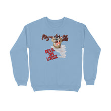 Load image into Gallery viewer, DEVIL ON LOOSE SWEATSHIRT
