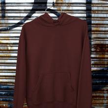 Load image into Gallery viewer, SOLID MAROON COLOR UNISEX HOODIE - dmonkeyfamily
