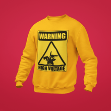 Load image into Gallery viewer, WARNING-HIGH VOLTAGE PIKACHU - dmonkeyfamily
