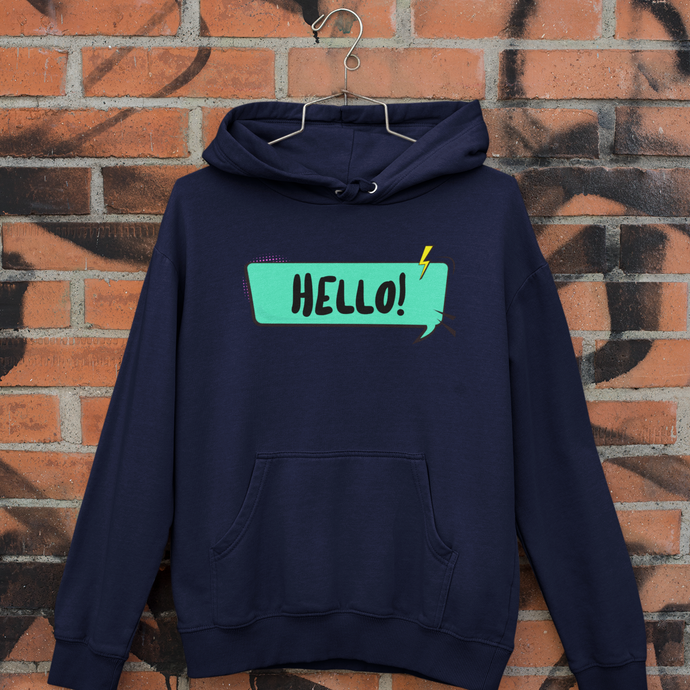 HELLO POP ART HOODIE - dmonkeyfamily