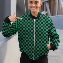Load image into Gallery viewer, demon slayer bomber jacket 

