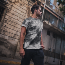 Load image into Gallery viewer, BLACK TIE DYE UNISEX T-SHIRT
